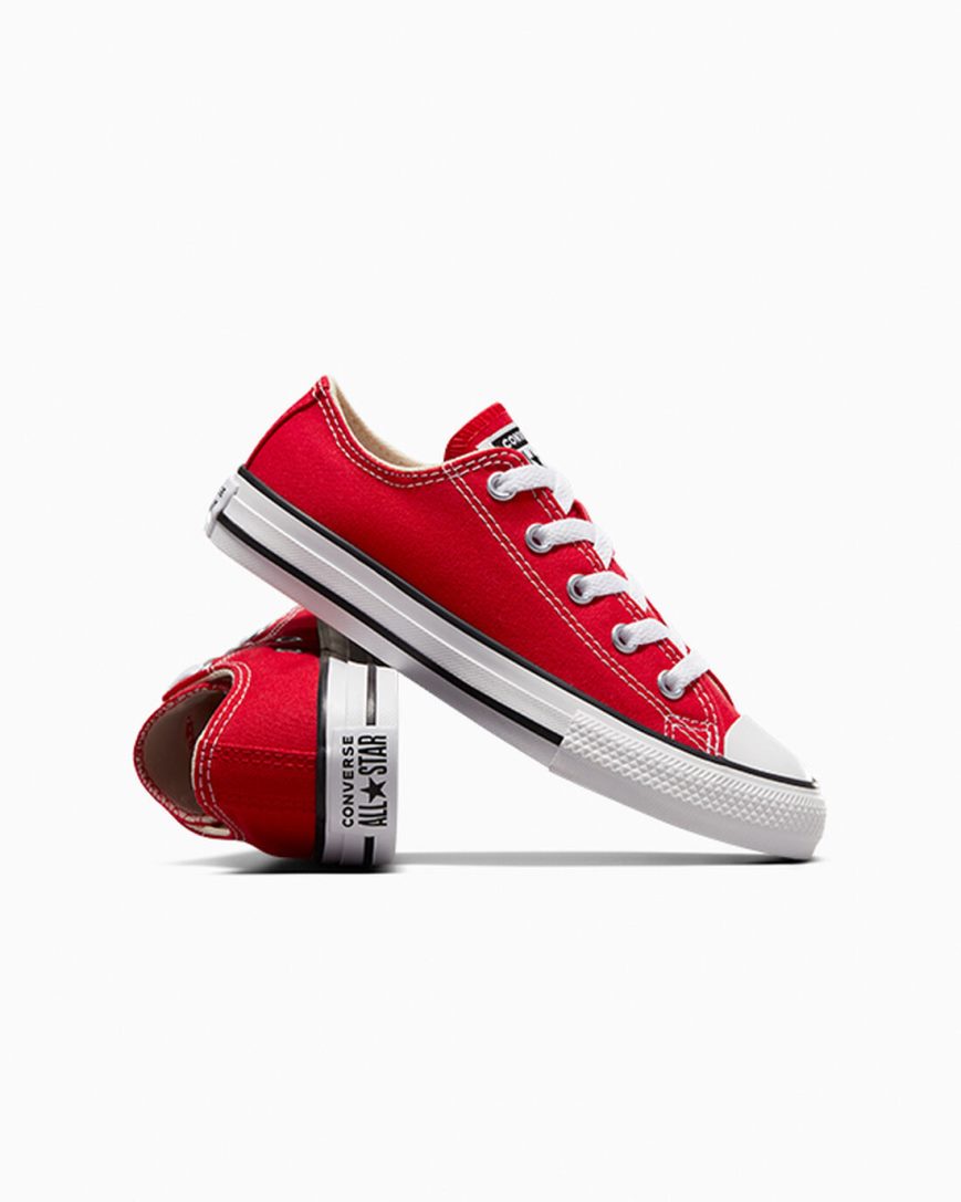 Tenisky Nizke Converse Chuck Taylor All Star Klasické Dievcenske Červené | SK YRD11W7